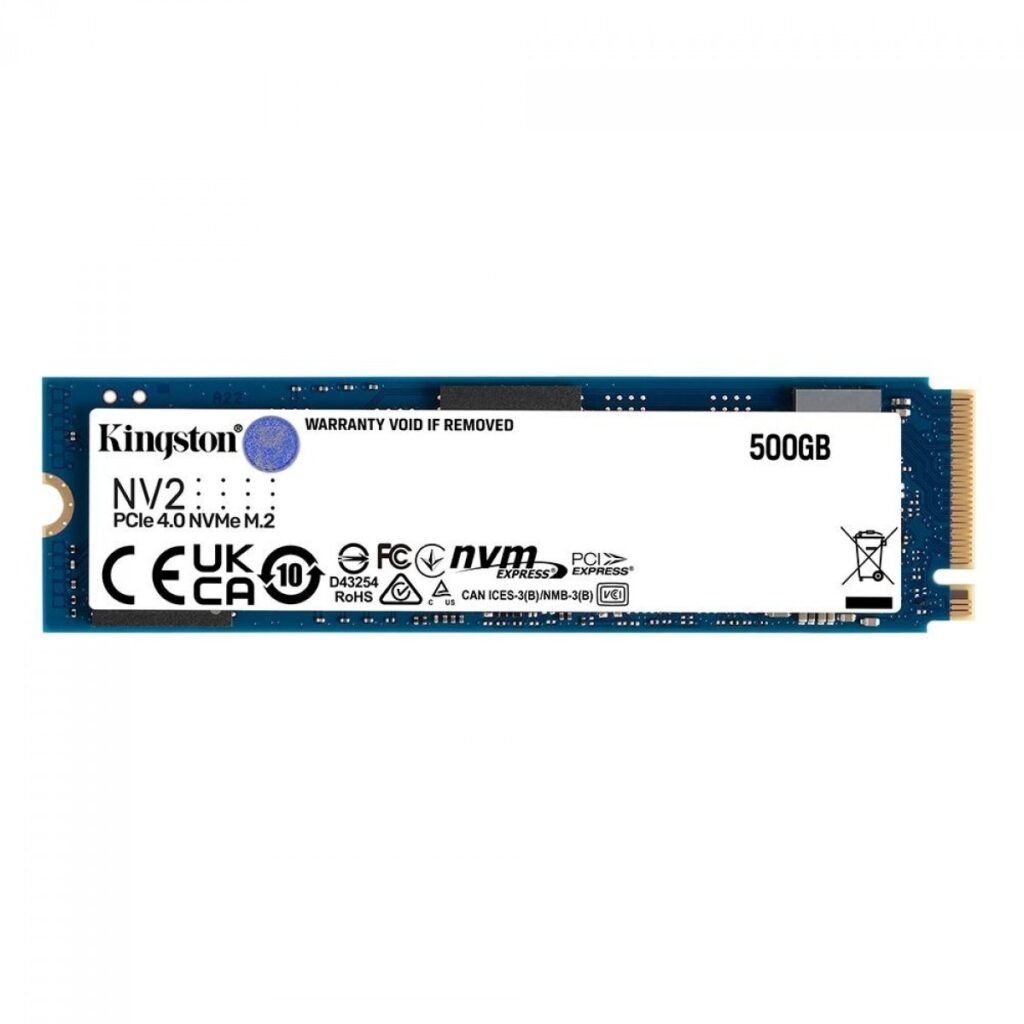 SSD Kingston NV2 500GB M 2 NVMe 2280 NO BRASIL ssd-kingston-nv2-500gb-m-2-nvme-2280-no-brasil